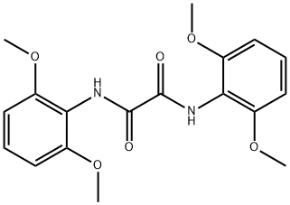 N1,N2-双(2,6-二甲氧基苯基)草酰胺 结构式