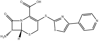 头孢洛林杂质10 结构式