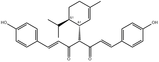 Curcumaromin C 结构式