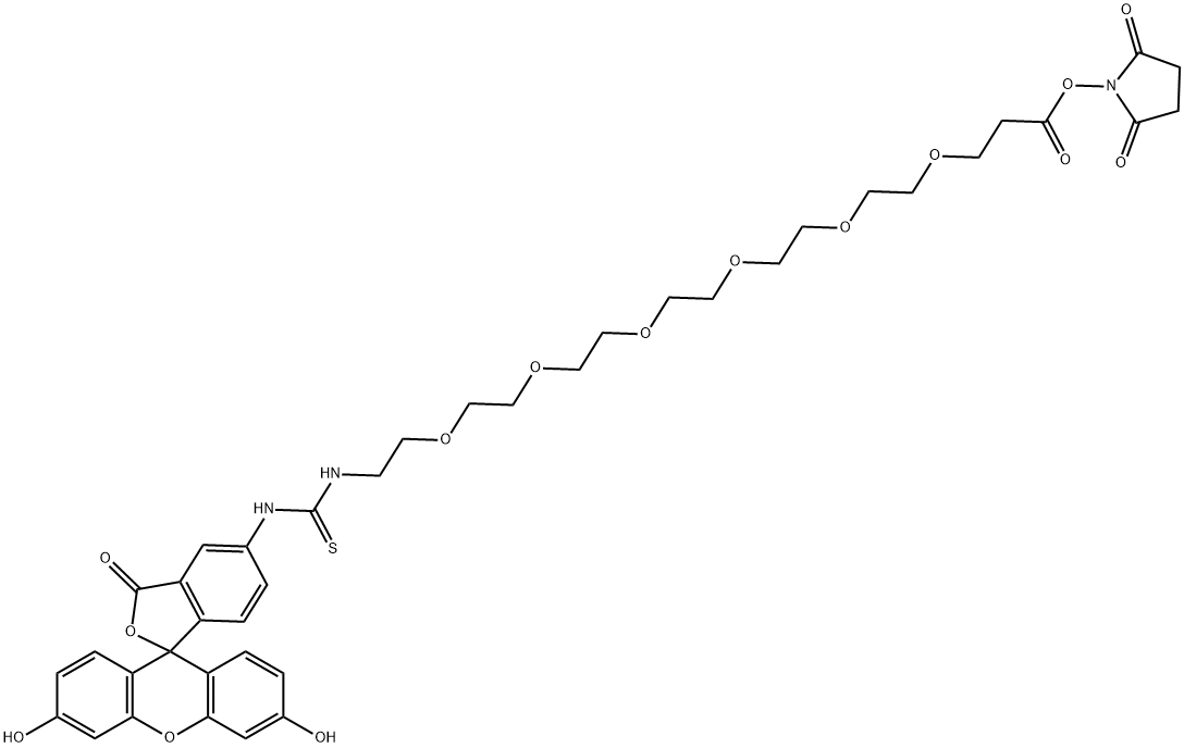 Fluorescein-PEG6-NHSester