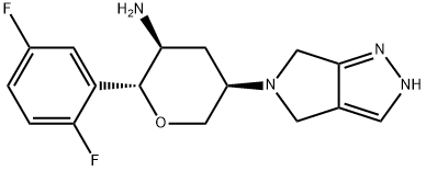 奥格列汀杂质 结构式