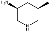 (3S,5R)-5-甲基哌啶-3-胺 结构式