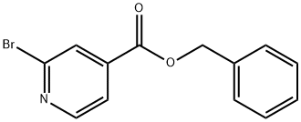 Benzyl 2-bromopyridine-4-carboxylate 结构式