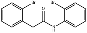 N,2-Bis(2-bromophenyl)acetamide 结构式