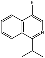 4-Bromo-1-isopropylisoquinoline 结构式