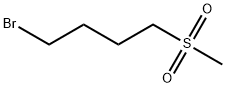1-溴-4-(甲基磺酰基)丁烷 结构式