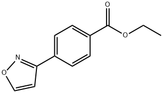 Benzoic acid, 4-(3-isoxazolyl)-, ethyl ester