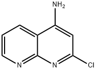 1,8-Naphthyridin-4-amine, 2-chloro- 结构式