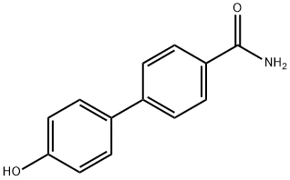4’-hydroxybiphenyl-4-carboxamide 结构式