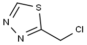 2-(氯甲基)-1,3,4-噻二唑 结构式