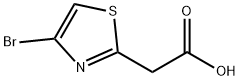 2-Thiazoleacetic acid, 4-bromo- 结构式