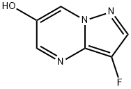 3-氟吡唑并[1,5-A]嘧啶-6-醇 结构式