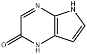1,5-二氢-2H-吡咯并[2,3-B]吡嗪-2-酮 结构式