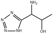 1-Amino-1-(1H-tetrazol-5-yl)propan-2-ol 结构式