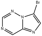 7-bromoimidazo[2,1-f][1,2,4]triazine 结构式