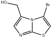 Imidazo[2,1-b]thiazole-5-methanol, 3-bromo- 结构式