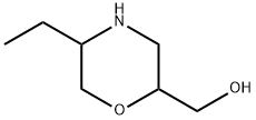 2-Morpholinemethanol, 5-ethyl- 结构式