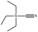 Silanecarbonitrile, triethyl- 结构式