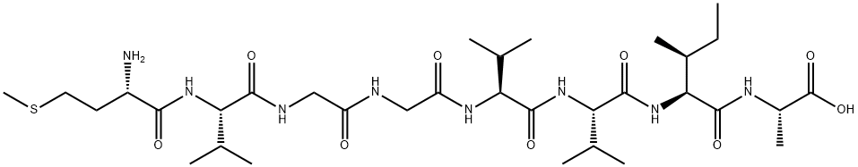 β-Amyloid (35-42) 结构式