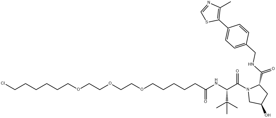 (S,R,S)-AHPC-C6-PEG3-C4-Cl(VH032-C6-PEG3-C4-Cl)