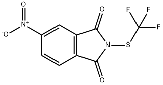 5-硝基-2-((三氟甲基)硫基)异吲哚啉-1,3-二酮 结构式