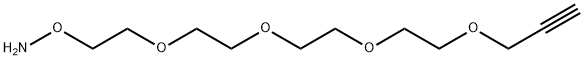 羟胺-四乙二醇-丙炔 结构式