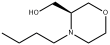 3-Morpholinemethanol,4-butyl-,(3S)- 结构式