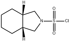 rac-(3aR,7aS)-octahydro-1H-isoindole-2-sulfonyl chloride, cis 结构式