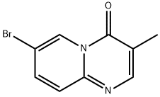 7-溴-3-甲基-4H-吡啶并[1,2-A]嘧啶-4-酮 结构式