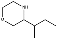 Morpholine, 3-(1-methylpropyl)- 结构式