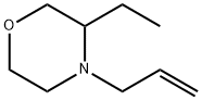 Morpholine, 3-ethyl-4-(2-propen-1-yl)- 结构式