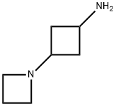 Cyclobutanamine, 3-(1-azetidinyl)- 结构式