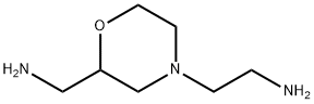 4-Morpholineethanamine,2-(aminomethyl)- 结构式