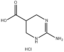 2-amino-1,4,5,6-tetrahydropyrimidine-5-carboxylic acid hydrochloride 结构式