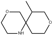 4,9-Dioxa-1-azaspiro[5.5]undecane, 7-methyl- 结构式