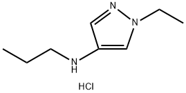 1-ethyl-N-propyl-1H-pyrazol-4-amine 结构式