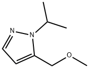 1-isopropyl-5-(methoxymethyl)-1H-pyrazole 结构式