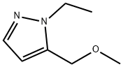 1-ethyl-5-(methoxymethyl)-1H-pyrazole 结构式