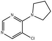 PYRIMIDINE, 5-CHLORO-4-(2-PYRROLIDINYL)- 结构式