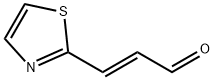 2-Propenal, 3-(2-thiazolyl)-, (2E)- 结构式
