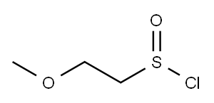 2-甲氧基乙烷-1-亚磺酰氯 结构式