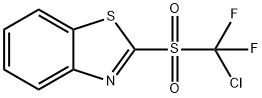 2-((chlorodifluoromethyl)sulfonyl)benzo[d]thiazole 结构式