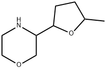 Morpholine,3-(tetrahydro-5-methyl-2-furanyl)- 结构式