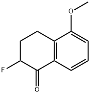 1(2H)-Naphthalenone, 2-fluoro-3,4-dihydro-5-methoxy- 结构式