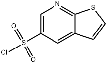 噻吩并[2,3-B]吡啶-5-磺酰氯 结构式