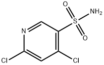 3-Pyridinesulfonamide, 4,6-dichloro- 结构式