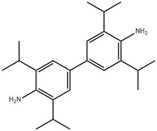 [1,1'-Biphenyl]-4,4'-diamine, 3,3',5,5'-tetrakis(1-methylethyl)- 结构式