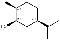 Cyclohexanol, 2-methyl-5-(1-methylethenyl)-, (1R,2S,5R)-rel- 结构式