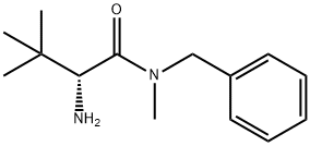 (R)-2-Amino-N-benzyl-N,3,3-trimethylbutanamide 结构式