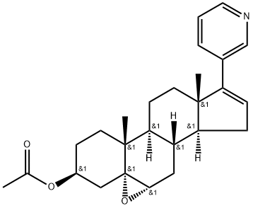 Abiraterone Acetate 5,6-Epoxide/(3β,5α,6α)-5,6-epoxy-17-(3-pyridinyl)-3-androst-16-en-3-ol-3-acetate